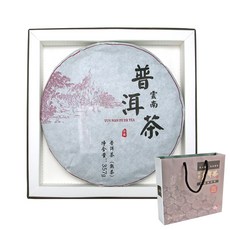 普洱茶茶餅禮盒組, 單品+提袋, 357g, 1組, 1組