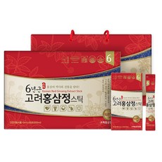 고려홍삼진흥원 6년근 홍삼정 스틱 선물형 + 쇼핑백, 10g, 1개