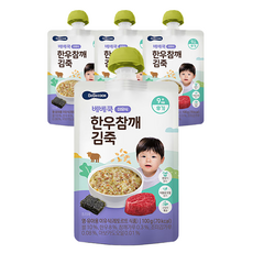 베베쿡 한우 참깨 김죽 실온이유식 후기, 4개, 100g