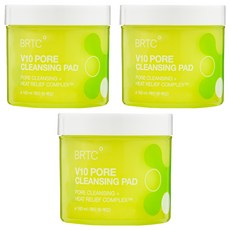 BRTC. V10 毛孔清潔棉片, 3個, 80入