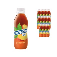 snapple 水蜜桃風味茶, 473毫升, 12個