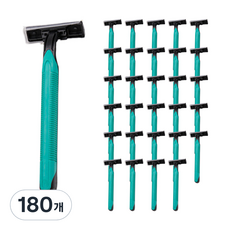 바스티 일회용 면도기 그린, 1개입, 180개