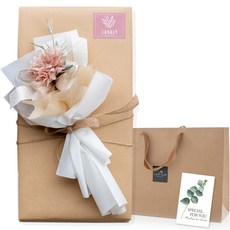 라솔트 샤이니 플라워펜 빼빼로 기프트 세트 브론즈골드, 1세트