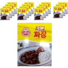 오뚜기3분 짜장, 200g, 16개