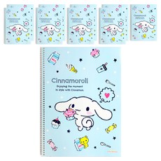 PINK MANGO 三麗鷗橫線線圈筆記本, 10個, 大耳狗喜拿