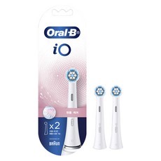 Oral B iO 電動牙刷補充裝 Mo 溫和護理白色, 溫和護理, 2個