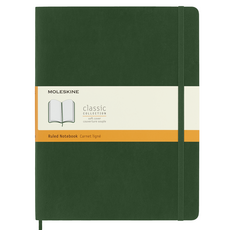몰스킨 클래식노트 소프트 커버 룰드 엑스라지, 머틀 그린, 1개