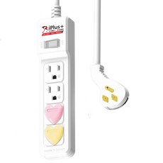 iPlus 保護傘 延長線 1切4座3P PU-3148 4尺, 1.2m, 白色, 1條