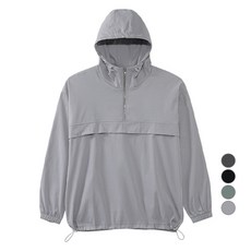 조군샵 남성용 캐쥬얼 후드 반집업 아노락 T7612