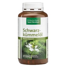 Sanct Bernhard 聖伯納德 黑種草油膠囊, 680.5mg, 400顆, 1罐