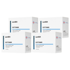 LAVIKIT Cottner 烘衣機用香氛柔軟紙 皂香, 4個, 40片