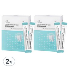 VITAHALO Daily New攜帶式薄荷漱口水 60條入, 600ml, 2盒