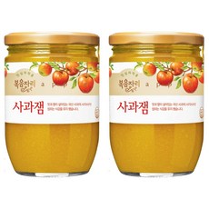 복음자리 사과잼, 620g, 2개
