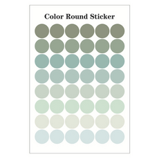 타이탄 다이어리 팬시 스티커, 라이트 투 포인트 스티커, 1개