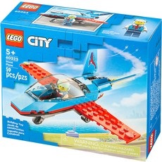 LEGO 樂高 城市系列特技飛機積木 60323, 混合顏色