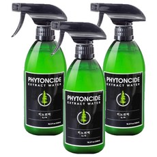 PHYTONCIDE 扁柏消臭噴霧, 500ml, 3個