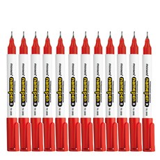 monAmi 細字用油性筆 X, 紅色, 12個