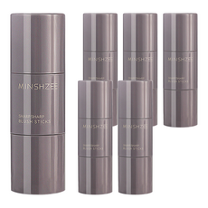 MINSHZEE 茗希芝 雙頭設計腮紅棒 甜茶裸杏 自然服貼 易推開, 6件