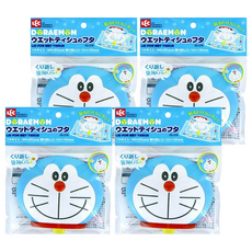 LEC 造型濕紙巾蓋 可重複使用, 小叮噹, 4個