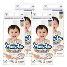 MamyPoko 滿意寶寶 極上の呵護黏貼型尿布, 黏貼型, XL, 160片