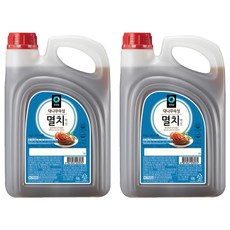 청정원 대나무숙성 멸치액젓, 5kg, 2개