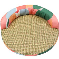 寵物 Isabelle Home 竹製坐墊 夏季涼墊, 紅色, 1個