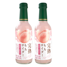 木村飲料 完熟白桃風味汽水, 240ml, 2瓶