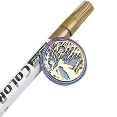 Mihwabujang 封蠟高光裝飾筆 金色 02, 1個