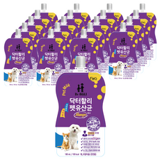 Dr.HoLI 活力博士 全齡犬貓 寵物奶, 益生菌, Mango口味, 180ml, 20包
