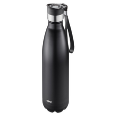 GEFU 不銹鋼按壓式攜帶保溫瓶 750ml, 黑色, 1個