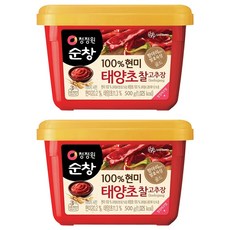 清淨園 Sunchang 糙米日曬辣椒醬, 500g, 2盒