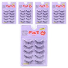LOVISH FAT 人造假睫毛, 11號, 5個