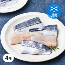 통영원 국내산 순살 삼치 (냉동), 500g, 4개