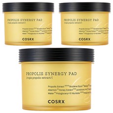 COSRX Full fit蜂膠肌膚滋養棉片, 70片, 3罐