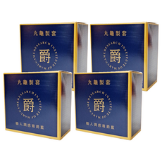 丸龜製套 職人潤感尊爵藍 保險套 滋潤型, 6入, 4盒