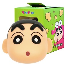 BELLEAMANT 蠟筆小新大臉補充型車用芳香劑, 白麝香, 1個