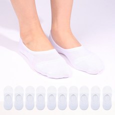 Doobalro 女性用前腳掌加固隱形襪 高級款 10雙