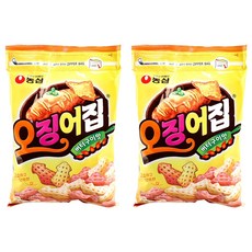 Baked Cuttlefish Snack 甜烤魷魚腿 魷魚造型餅乾 烤奶油風味, 260g, 2包