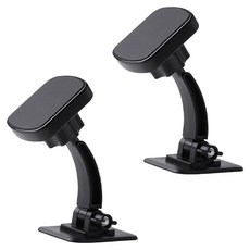 360度旋轉車載手機磁鐵支架, 2個, 混色