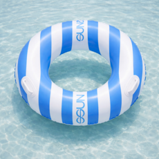 SSUN 아동용 스트라이프 에디션 원형 튜브 60cm, 블루, 1개