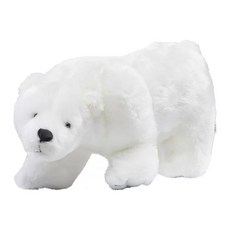 norDISK 熊玩偶(大) ND-149007 100% 聚酯纖維 尺寸18X35公分 北極熊, 白色, 1個