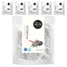 해통령 국물 내기 비법 새우 해물다시팩, 90g, 6개