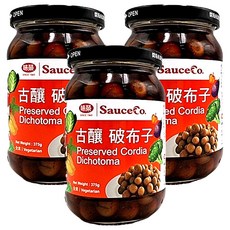 味榮 天然破布子, 可蒸煮炒, 甘美順口, 375g, 3罐