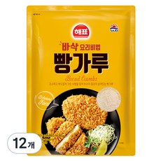 해표 빵가루, 500g, 12개