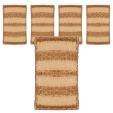 청소해결사 옥수수 스펀지 수세미, 1개, 5개입