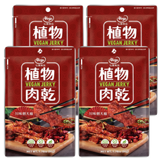 Hoya 弘陽食品 植物肉乾 川味朝天椒風味, 50g, 4包