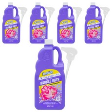 미스터버블 캄 앤 슬립 버블 바스 유아 입욕제 라벤더향 + 펌프, 1.06L, 5세트