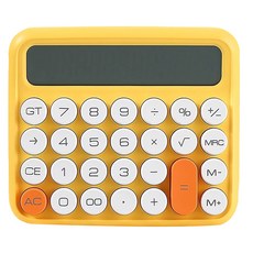 JUNNO 尊能 計算機 JN-800, 芒果黃, 1個