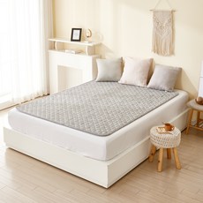 THEANN EMF 碳素電熱墊 DHE-7022, 線條灰, 150 x 200 cm