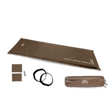 아웃도어포레스트 자충식 매트 컴피 존 싱글, 브라운